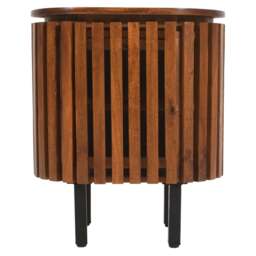 Compton Mango Wood Bedside Table - thumbnail 3
