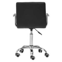 Finn Black Home Office Chair With Swivel Base - thumbnail 4