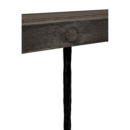 Grey Oak Wood Rectangular Dining Table - Mason - thumbnail 6