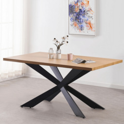 Windsor Duke Lux Dining Set - An Oak Table with Set of 6 Dining Chairs - thumbnail 2