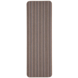 Stockholm Mocha/Blue Washable Mat - 67X200 cm