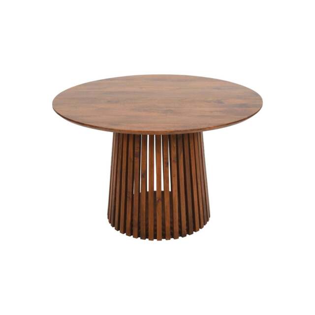 Compton Mango Wood Round Dining Table - image 1