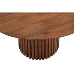 Compton Mango Wood Round Dining Table - thumbnail 4
