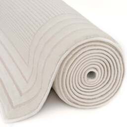 Carmel Cream Bordered Rug - 6060 - thumbnail 5