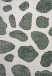 Moodi Shaggy Green Erosan Rug - thumbnail 1