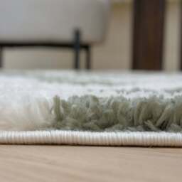Moodi Shaggy Green Erosan Rug - thumbnail 5