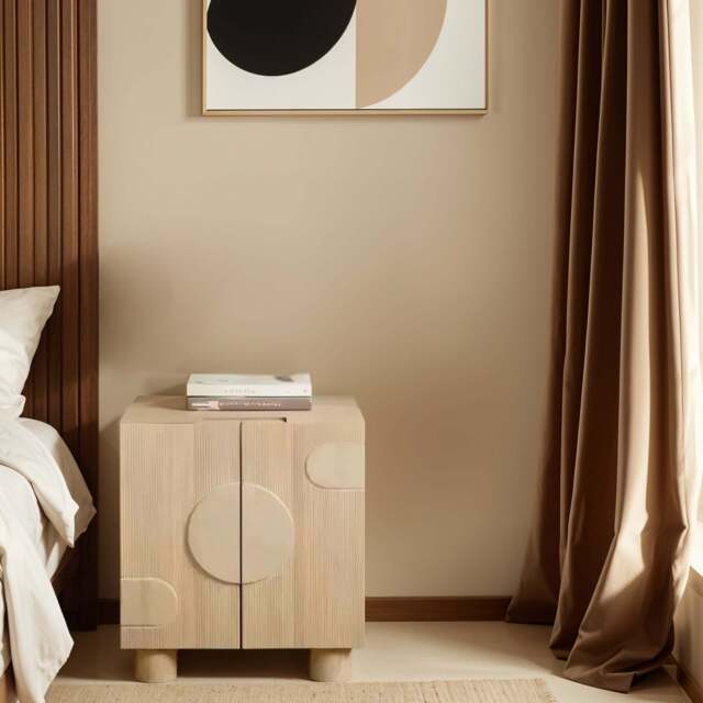Ajmer Solid Wooden Small Sideboard - image 1