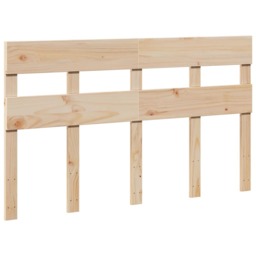 Bed Frame without Mattress 160x200 cm Solid Wood Pine - thumbnail 5