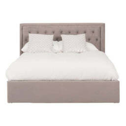 Grey Ottoman King Bed - Hannah - thumbnail 1