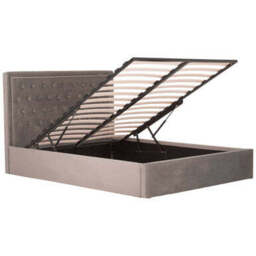 Grey Ottoman King Bed - Hannah - thumbnail 6