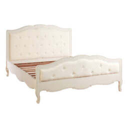 White Kingsize Bed - Loire - thumbnail 2