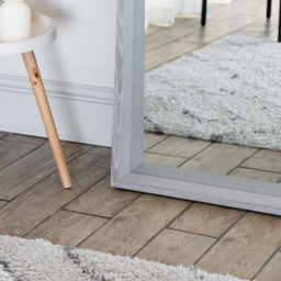 Hanaka - Full Length Grey Oak Rectangle Mirror - 200cm x 100cm - thumbnail 2