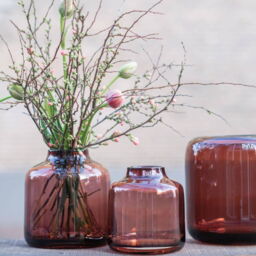 VASE TISZA - BURGUNDY Colour by DutZ - thumbnail 4