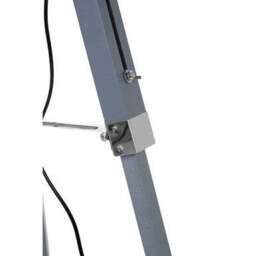 Grey Tripod Floor Lamp - Bailey - thumbnail 4