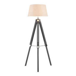 Grey Tripod Floor Lamp - Bailey