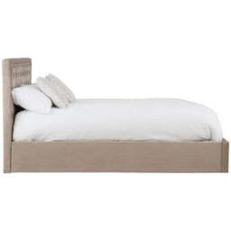 Hannah Mink Velvet Ottoman King Bed - thumbnail 5