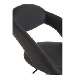 Grey Faux Leather Bar Chair - Taylor - thumbnail 5