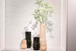 Glass Vase FENN - SMOKE - thumbnail 2