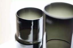 Glass Vase FENN - SMOKE - thumbnail 4