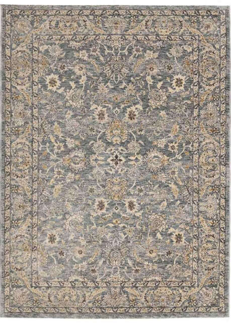 Raja Traditional Rug – Grey Vintage Elegance - 160X235 cm