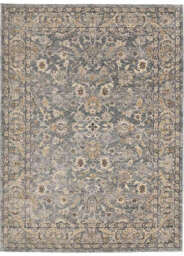 Raja Traditional Rug – Grey Vintage Elegance - 160X235 cm
