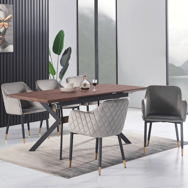 Verona LUX velvet dining chair - image 1