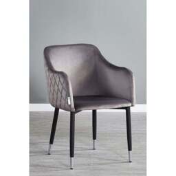 Verona LUX velvet dining chair - thumbnail 4