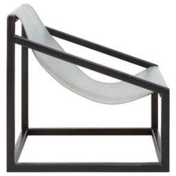Kendari Grey Cubic Frame Chair - thumbnail 4