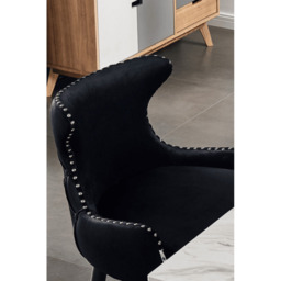 Oxford LUX Velvet Dining Chair - thumbnail 5