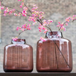 VASE TISZA - BURGUNDY Colour by DutZ - H32 D29cm