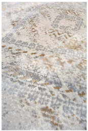 Abstract Vintage Cream/Ochre Rug - thumbnail 3