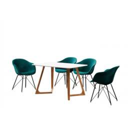 Valentina Dallas Dining Set - Green