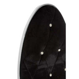 Novara Black Velvet Baroque Chair - thumbnail 6