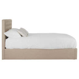 Beige Ottoman Double Bed - Hannah - thumbnail 3