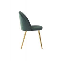 Lucia Deluxe Velvet Chair - thumbnail 3