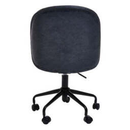 Clinton Grey Leather Effect Home Office Chair - thumbnail 5