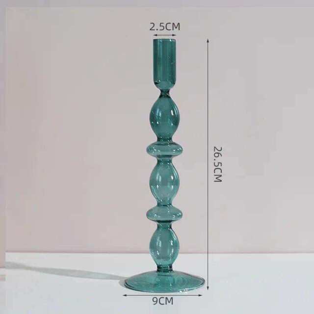 The Glass Candle Holder - 001-1