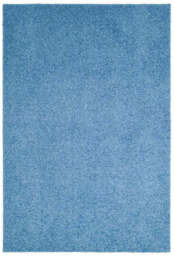 Fiji Sky Blue Washable Solid Shaggy Rug - thumbnail 1