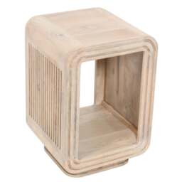 Preston Mango Wood Bedside Table - thumbnail 4