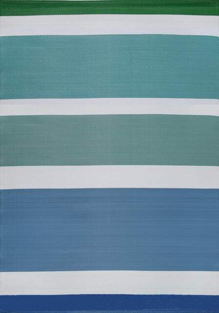 Rainbow Outdoor Rug Blue - 1030 - image 1