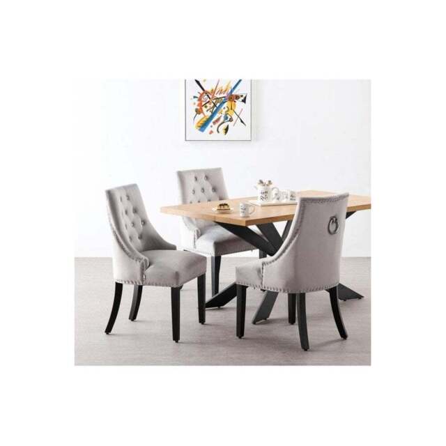 Windsor Duke Lux Dining Set - An Oak Table with Set of 4 Dining Chairs - image 1