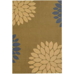 Recycled Washable Floral Mat - 130 - 50X75 cm