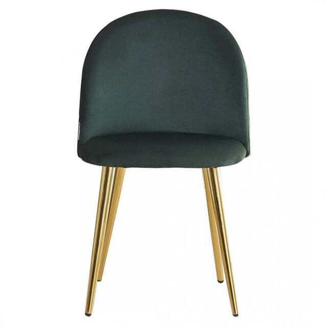 Lucia Deluxe Velvet Chair - Green
