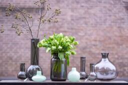 VASE NOVA C - H30 D19 cm - SMOKE Colour by DutZ - thumbnail 4