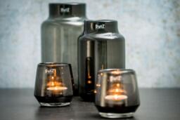 VASE NOVA C - H30 D19 cm - SMOKE Colour by DutZ - thumbnail 2