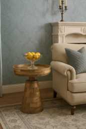 Merlin Mango Wood Bedside Table - thumbnail 5