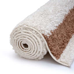 Moodi Shaggy Cream/Terra Slatefern Rug - thumbnail 6