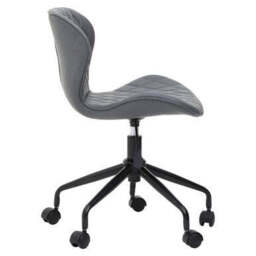Grey and Black Home Office Chair - Brent - thumbnail 4