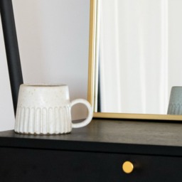 Yoko - Gold Metal Gentle Arch Mirror - 120cm x 95cm - thumbnail 3