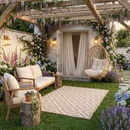 Ecology Outdoor Rug Beige - 100b - thumbnail 2
